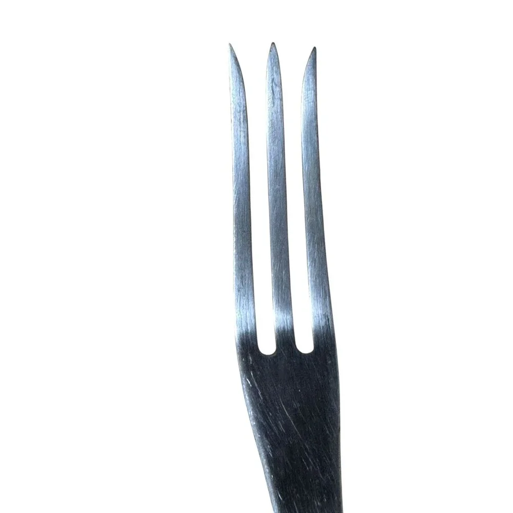 CUTCO 1726 KK Turning Fork Olean NY USA Classic Handle Dark Brown
